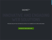 Tablet Screenshot of dashnet.com